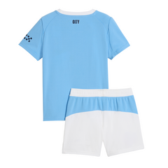 Kids' Manchester City Home Mini Set Shirt & Short 25-26