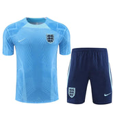 England Short Sleeve Training Suit For Kids T-shirt/short Football DXB