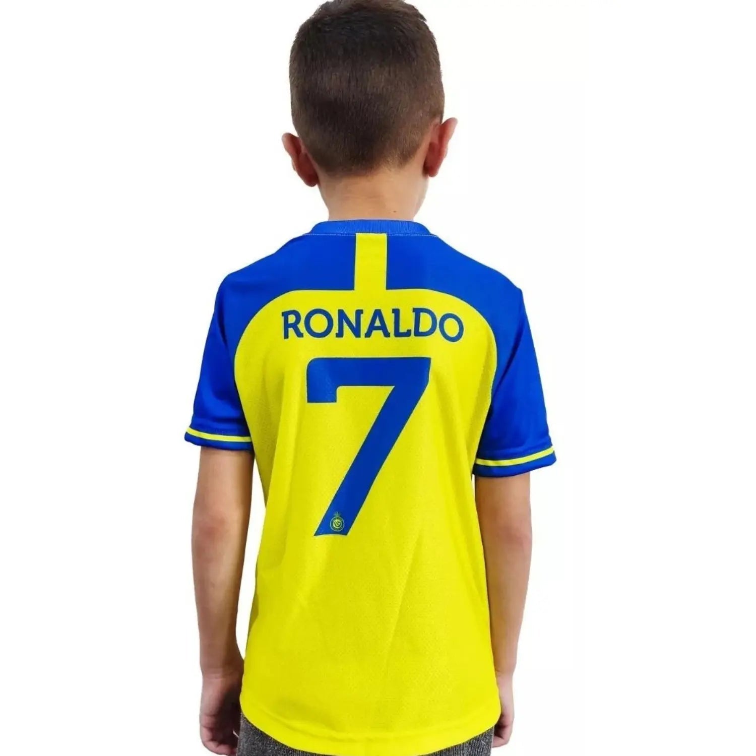 Al Nassr Home Jersey 2022/23 Full Kit T-shirt &Short FootballDXB