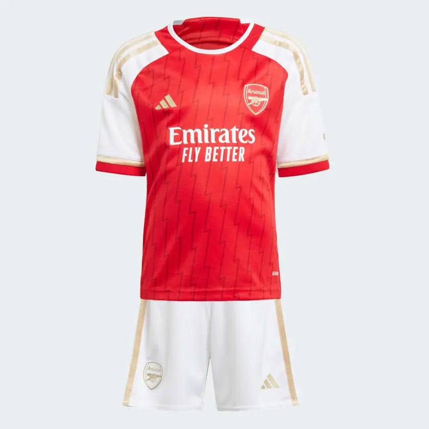 Arsenal 23/24 Home Kit Junior Full Set Football DXB