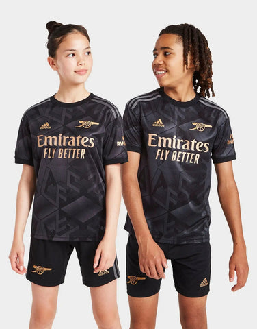 Arsenal FC 2022/23 Away kit  Junior Full Set T-shirt & short - Football DXB