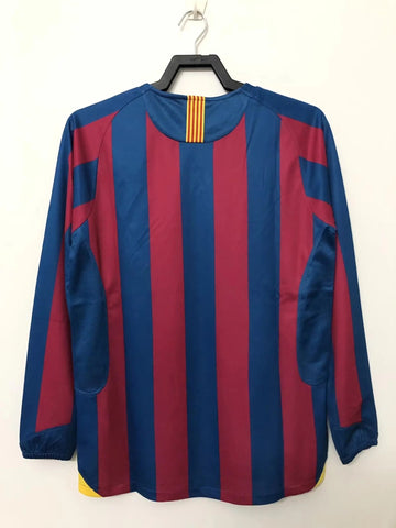 Barcelona home long sleeves 2005/06 FootballDXB