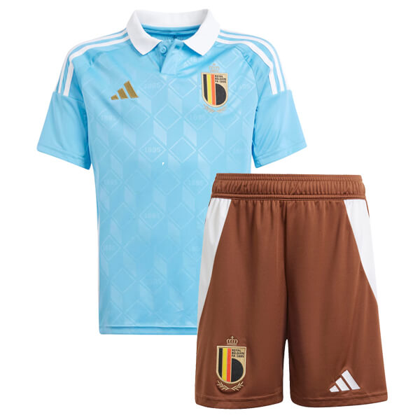 Belgium 2024 Away Mini Kit Full Set Shirt & Shorts