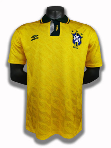 Brazil Home Jersey 1993 - Football DXB