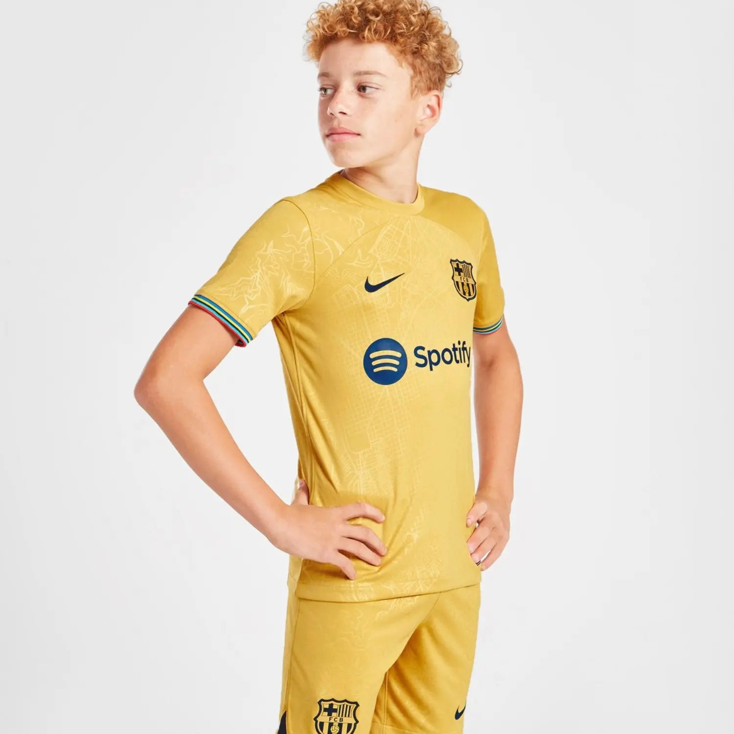 Nike FC Barcelona 2022/23 Away Shorts Junior