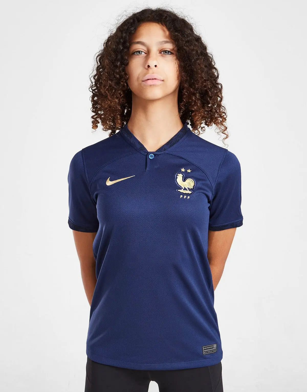 France 2022 Home Shirt Junior - Football DXB