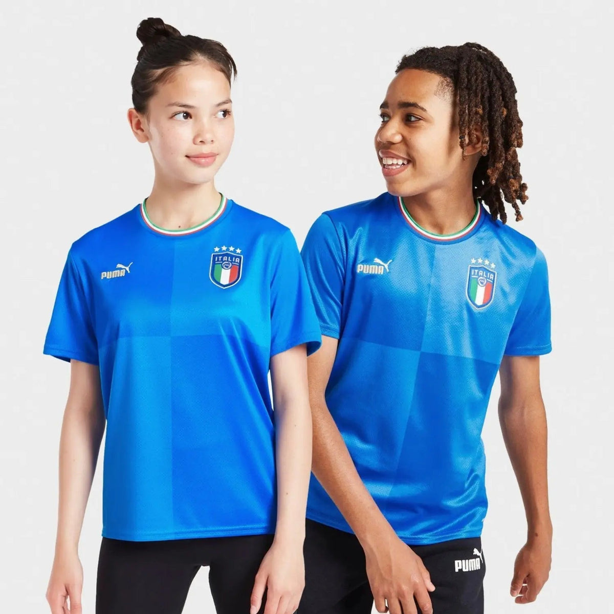 Italy 2022/23 Home Shirt Junior - Football DXB