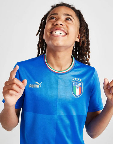 Italy 2022/23 Home Shirt Junior - Football DXB