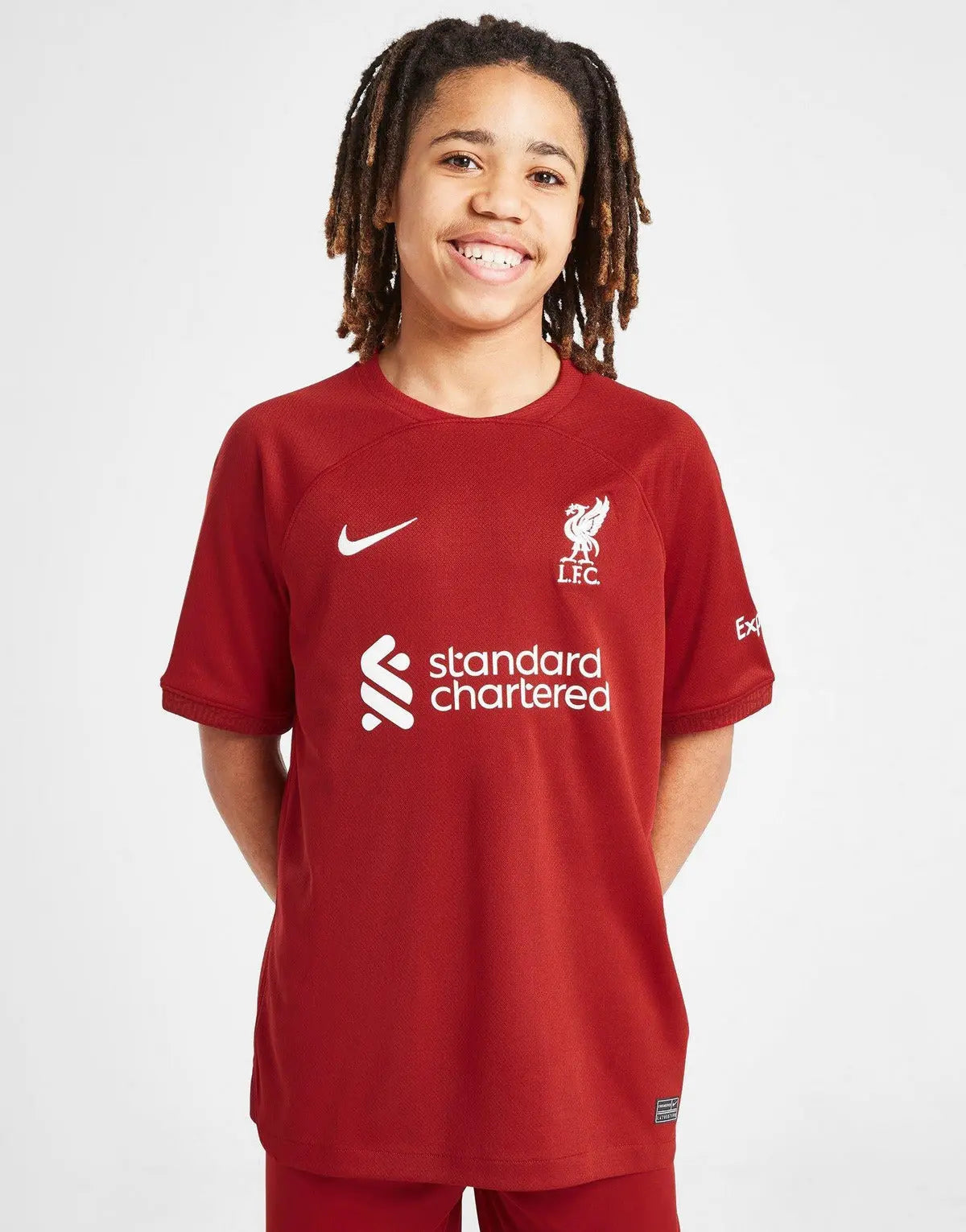 Liverpool FC 2022/23 Home Kit Junior Full Set T-shirt & short - Football DXB