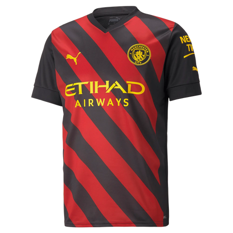 Manchester City FC 2022/23 Match Away Shirt - Football DXB