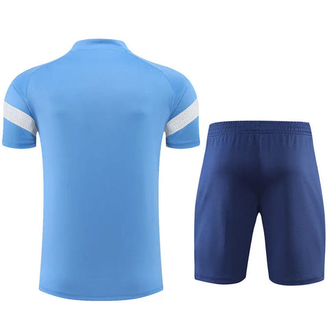 Manchester City Short Sleeve Training Suit For Kids T-shirt/short Football DXB