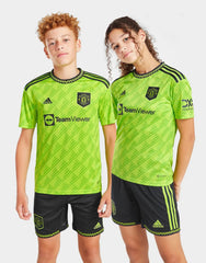 Manchester United FC 2022/23 Third Kit Junior Full Set T-shirt & short - Football DXB