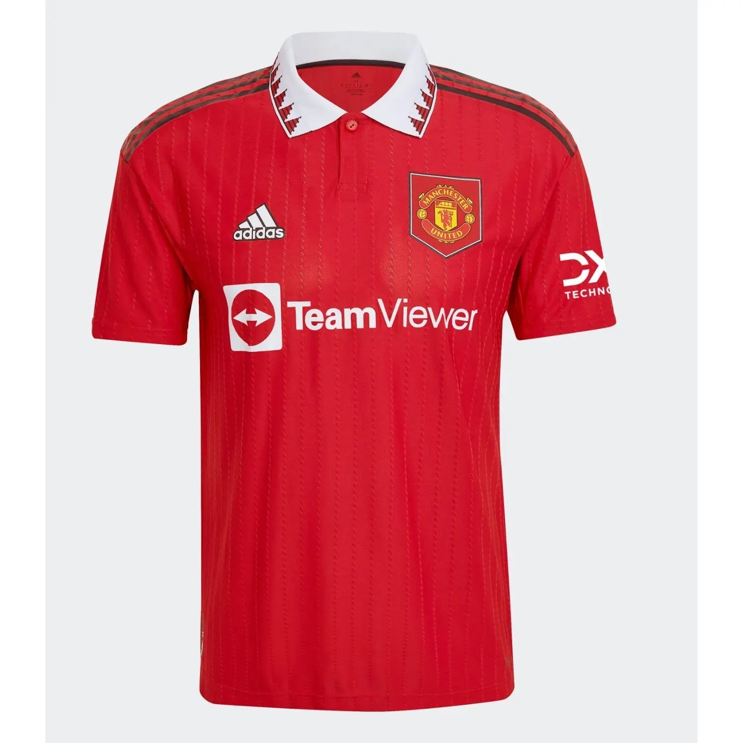 Manchester United Home Authentic Shirt 2022-23 - Football DXB