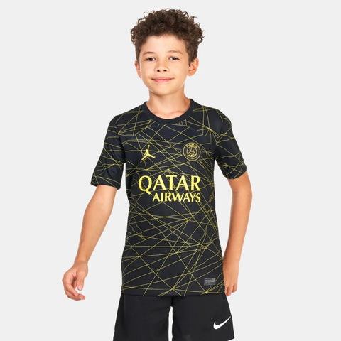 Paris Saint Germain 2023/24 Fourth Kit Children Full Kit T-shirt & Short FootballDXB