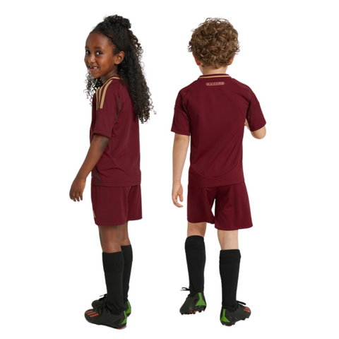 AS Roma 24-25 Home Mini Kit Full Set Shirt & Short