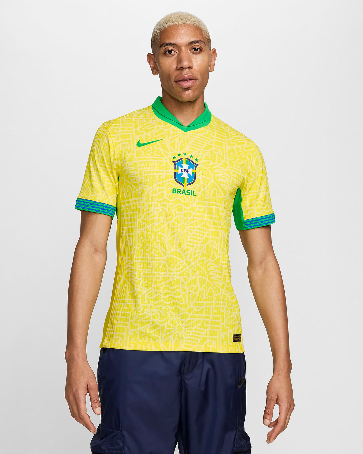 Brazil 2024 Stadium Home Jersey