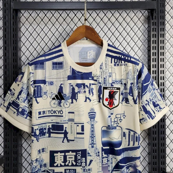 Japan Tokyo Special Edition 2024 Blue Football Jersey