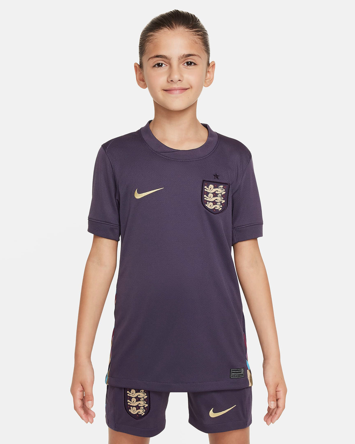 England 2024 Away Mini Kit Full Set Shirt & Shorts