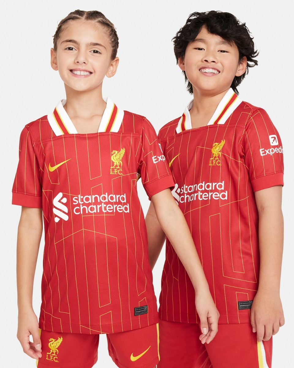 Liverpool FC  2024-25 Home Kit Junior Full Set T-shirt & Short