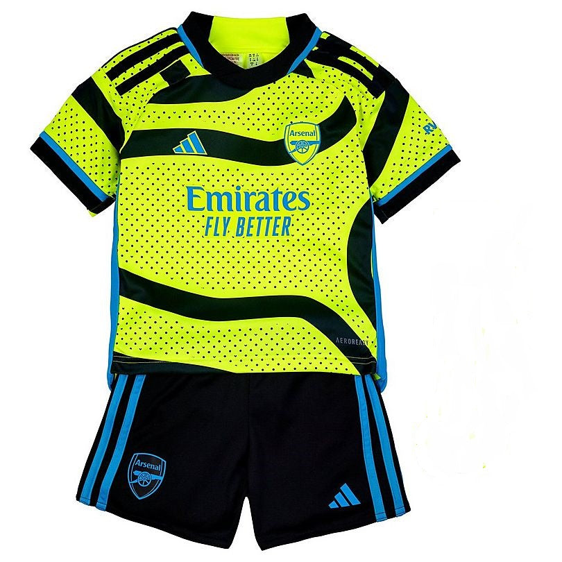 Arsenal 2023/24 Away Mini Kit Full Set Shirt & Shorts