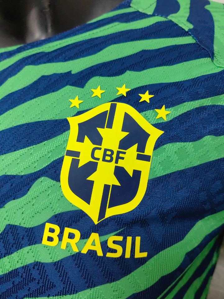 Brazil Nike Dri-FIT Pre-Match Football Top - Football DXB