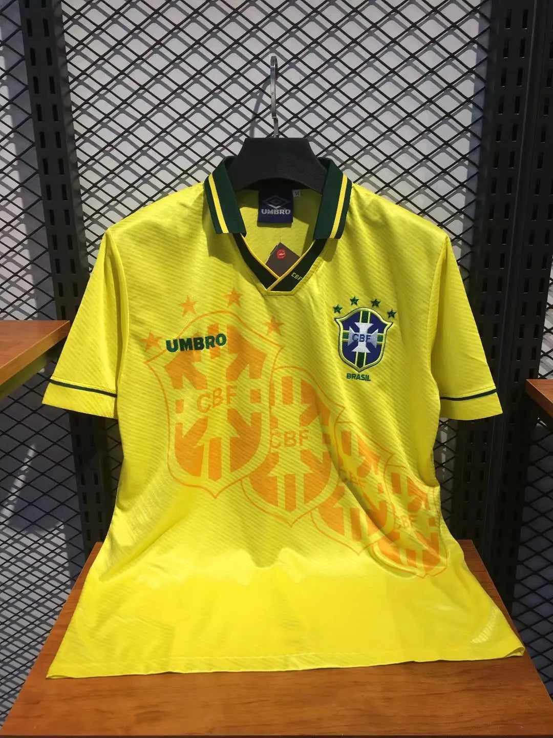 Brazil home jersey 1993 - Football DXB