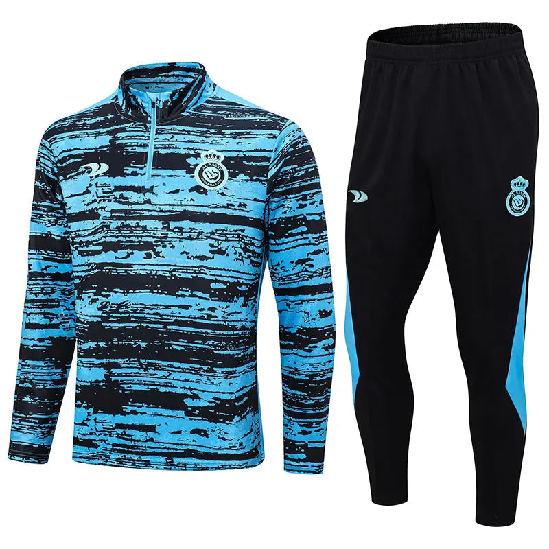 Kids Al Nasar Training Tracksuit Football DXB