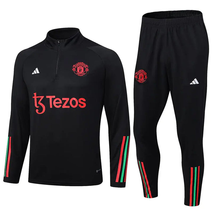 Kids Manchester United Training Tracksuit Football DXB