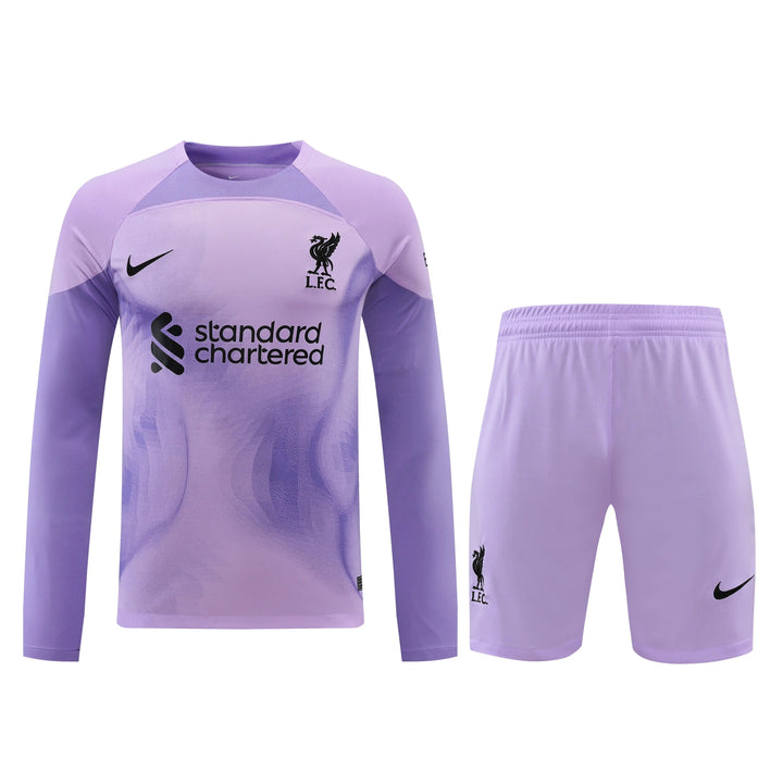 Liverpool Goalkeeper Long Sleeves Full Set FootballDXB