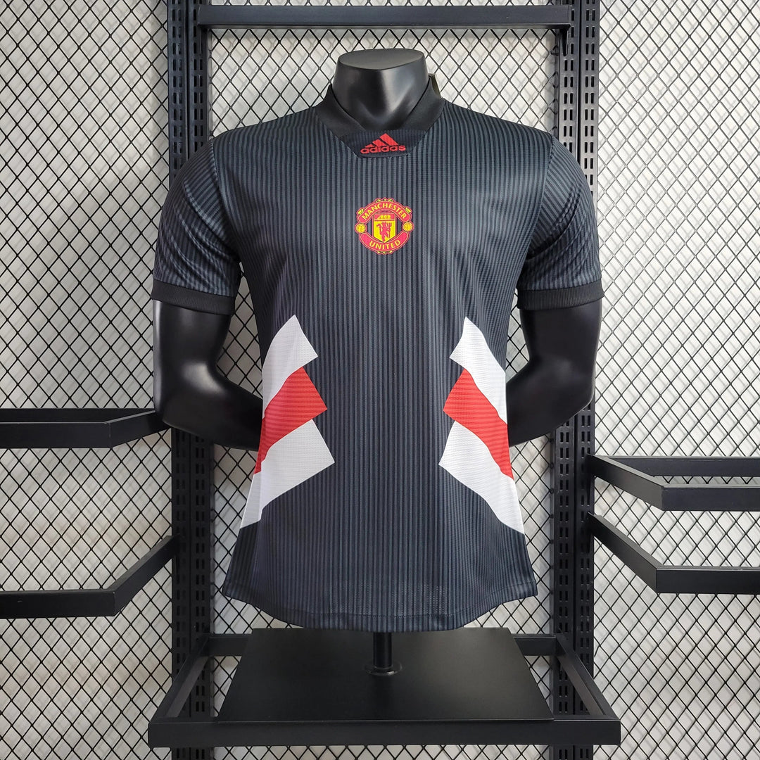 Manchester United Icon Jersey - Black FootballDXB