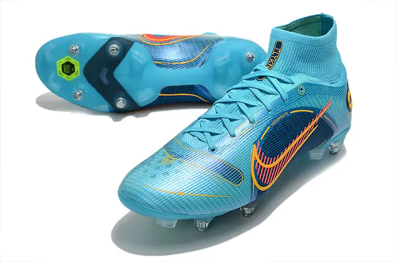 Nike Shoes Mercurial Superfly 8 Elite SG-Pro Anti-Clog Traction Boots FootballDXB