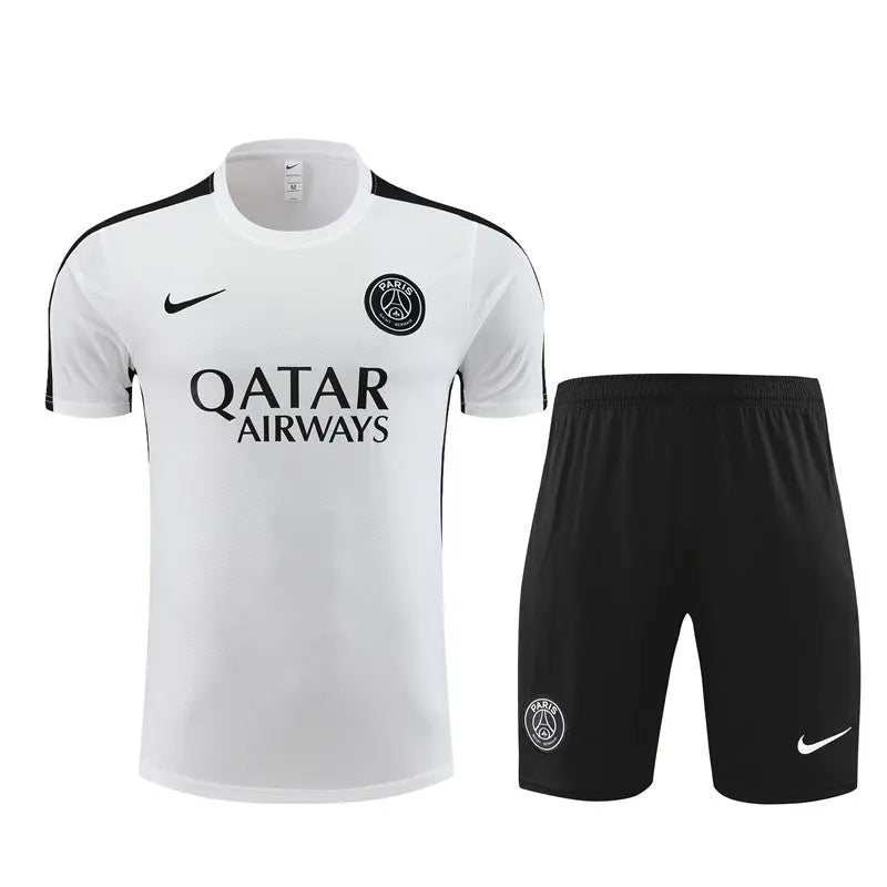 Paris Saint Germain Short Sleeve Training Suit For Kids T-shirt/short Football DXB