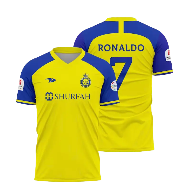 Ronaldo al nassr fc home jersey 22/23 FootballDXB