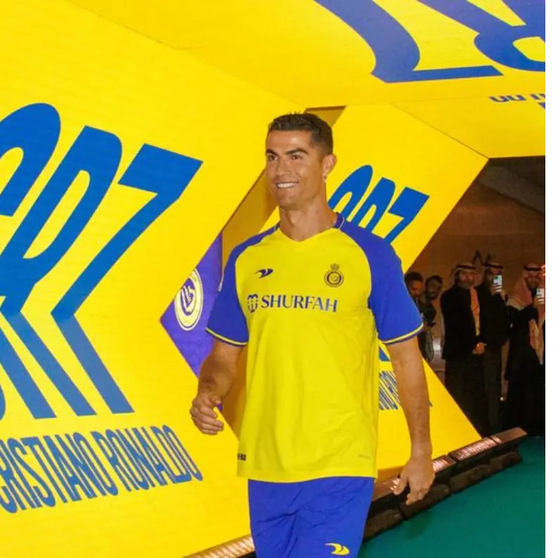 Ronaldo al nassr fc home jersey 22/23 FootballDXB